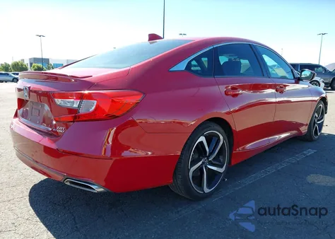 2018 Honda Accord Sport 2.0T from USA, damaged, VIN 1HGCV2F36JA047641